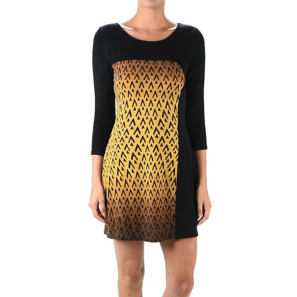 Mustard Knit Dress